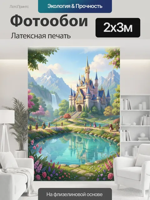 200 × 300 см · Латексная печать