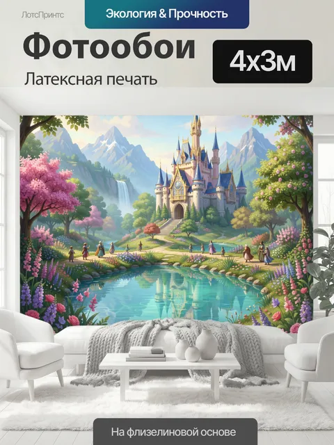400 × 300 см · Латексная печать