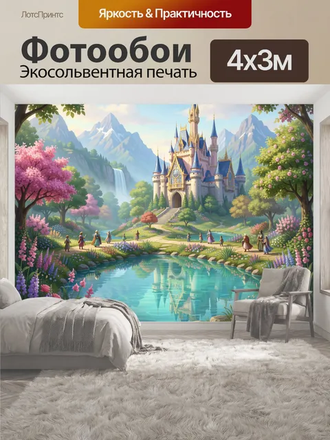400 × 300 см · Экосольвентная печать