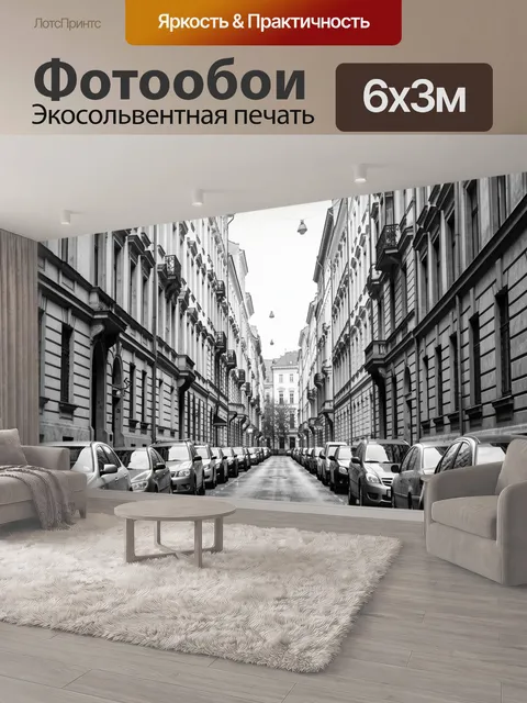600 × 300 см · Экосольвентная печать