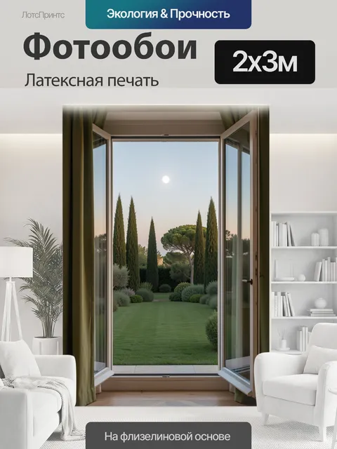 200 × 300 см · Латексная печать
