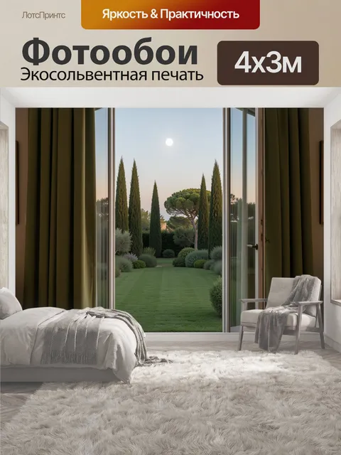400 × 300 см · Экосольвентная печать