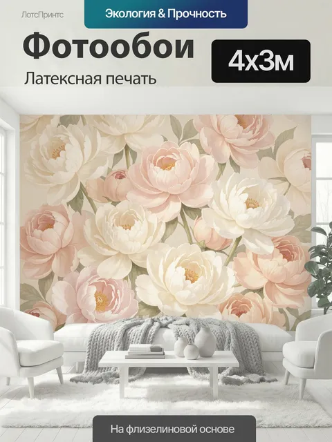 400 × 300 см · Латексная печать