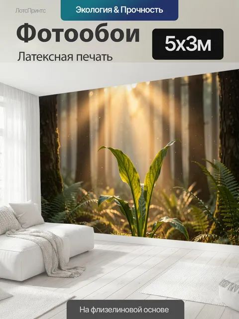 500 × 300 см · Латексная печать