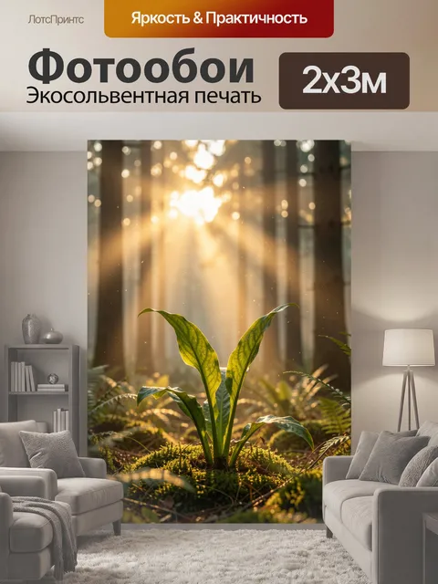 200 × 300 см · Экосольвентная печать
