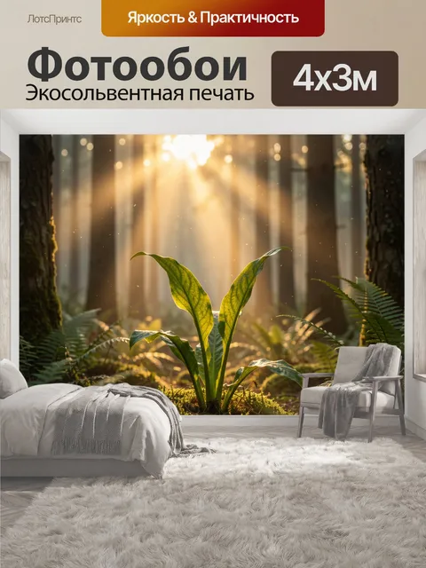400 × 300 см · Экосольвентная печать