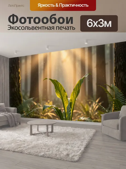 600 × 300 см · Экосольвентная печать