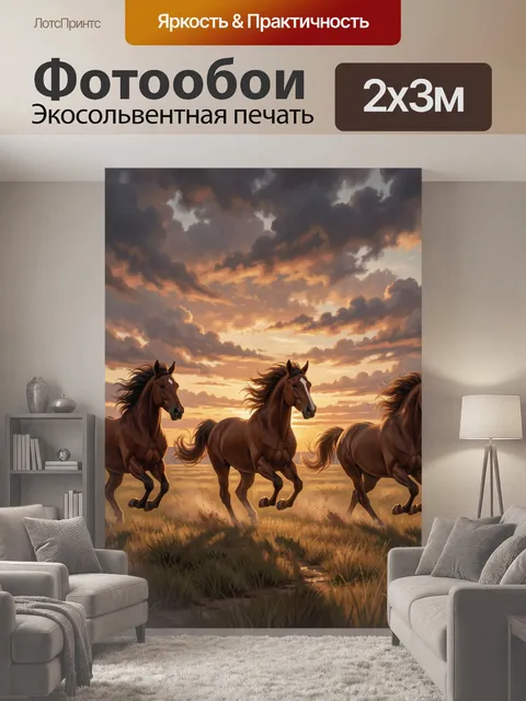 200 × 300 см · Экосольвентная печать
