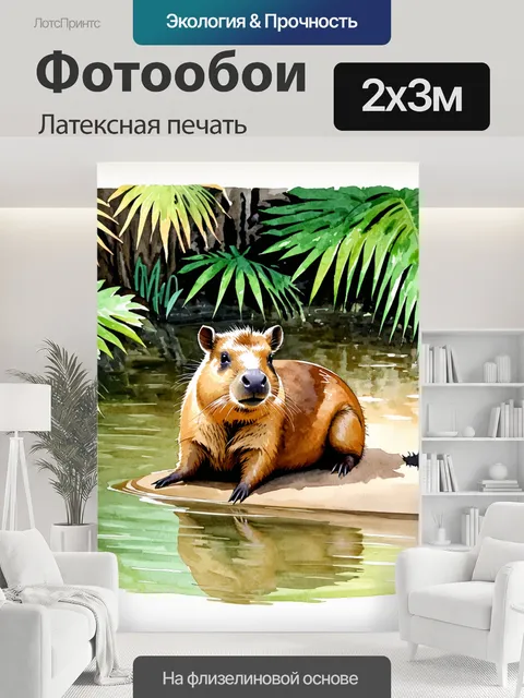200 × 300 см · Латексная печать