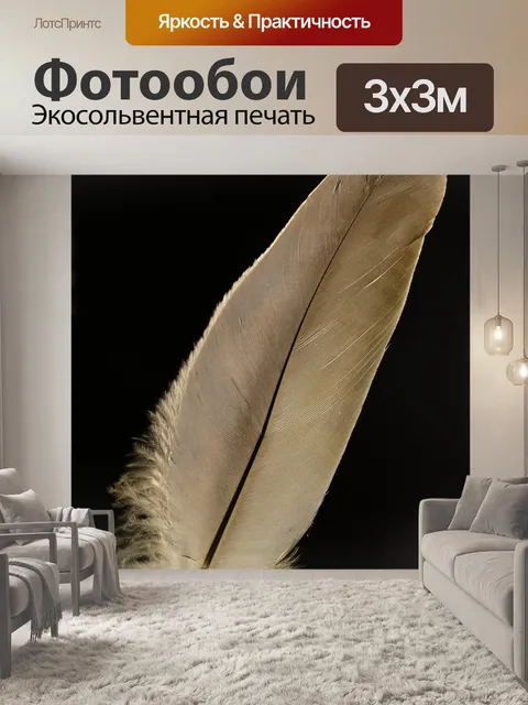 Фотообои Весна, птичье перо, перо животного