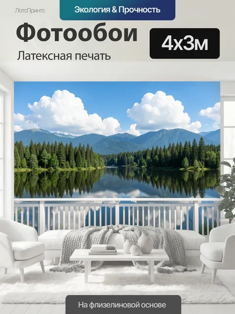 400 × 300 см · Латексная печать
