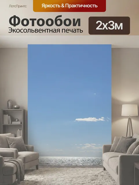 200 × 300 см · Экосольвентная печать