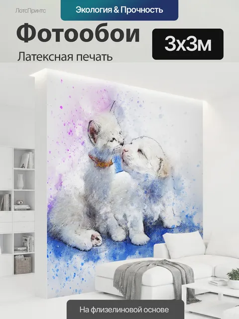 300 × 300 см · Латексная печать