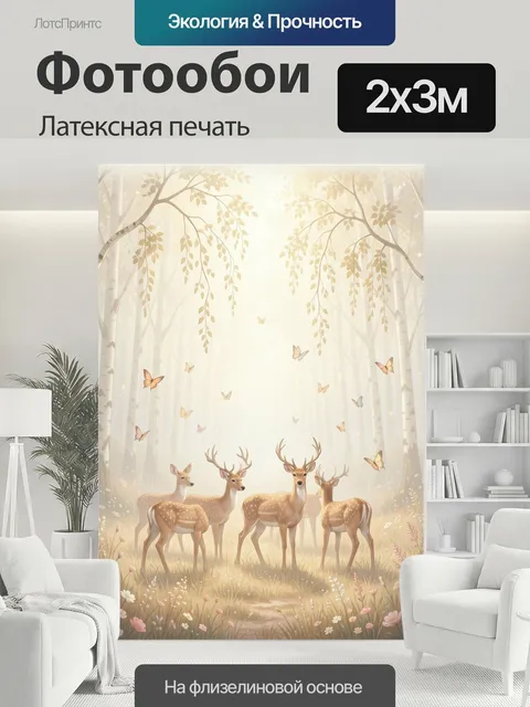 200 × 300 см · Латексная печать