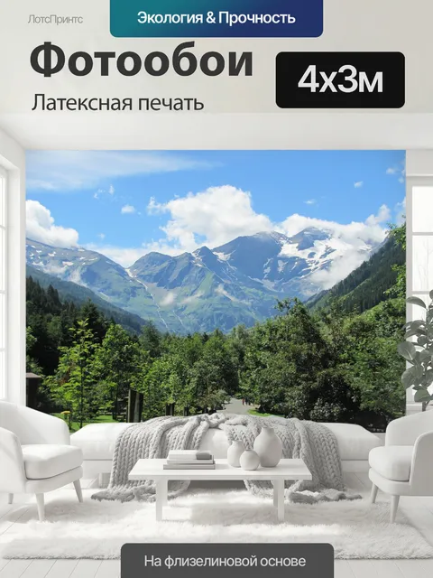 400 × 300 см · Латексная печать