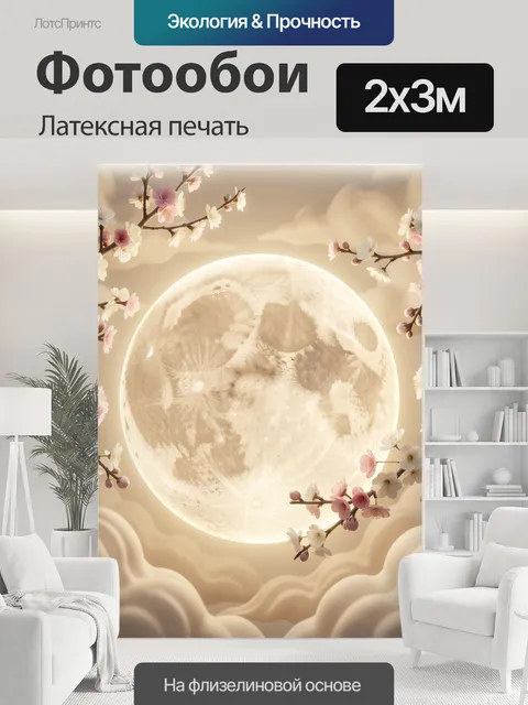 200 × 300 см · Латексная печать