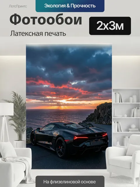 200 × 300 см · Латексная печать