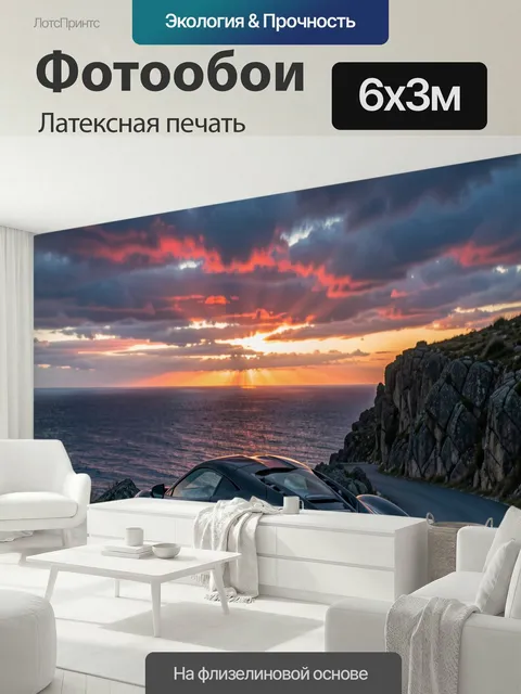 600 × 300 см · Латексная печать