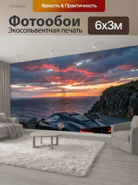 600 × 300 см · Экосольвентная печать