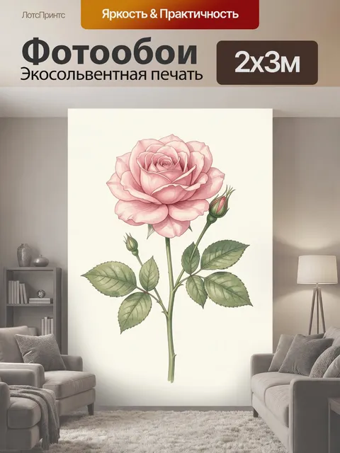 200 × 300 см · Экосольвентная печать
