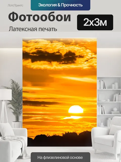 200 × 300 см · Латексная печать
