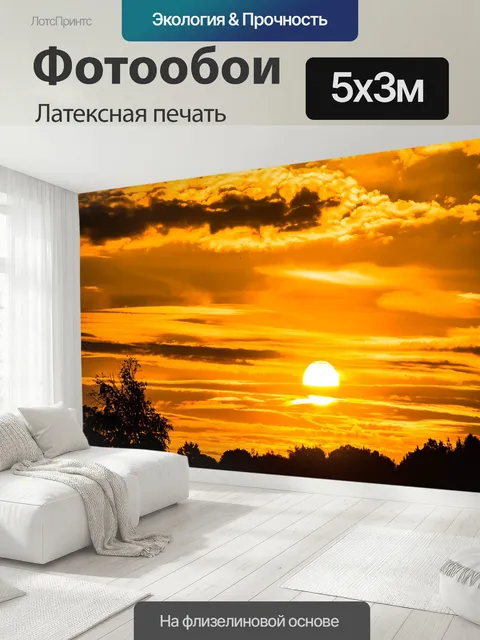 500 × 300 см · Латексная печать