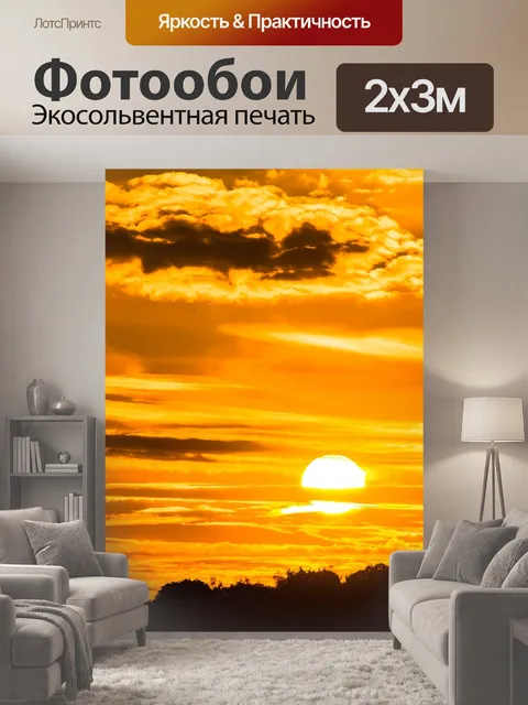 200 × 300 см · Экосольвентная печать