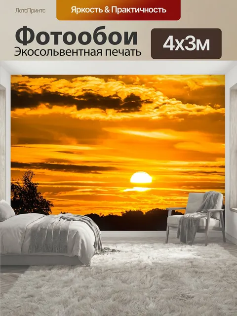 400 × 300 см · Экосольвентная печать