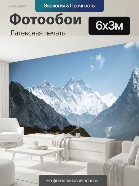 600 × 300 см · Латексная печать