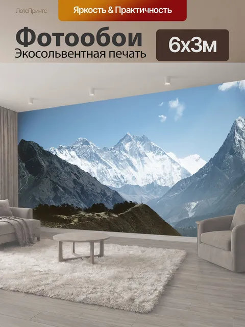 600 × 300 см · Экосольвентная печать