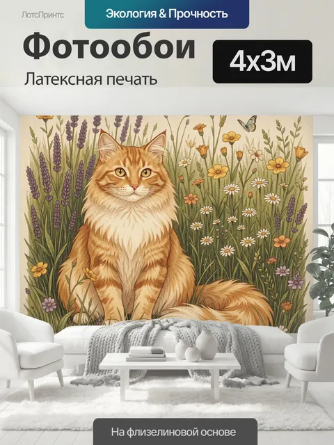 400 × 300 см · Латексная печать