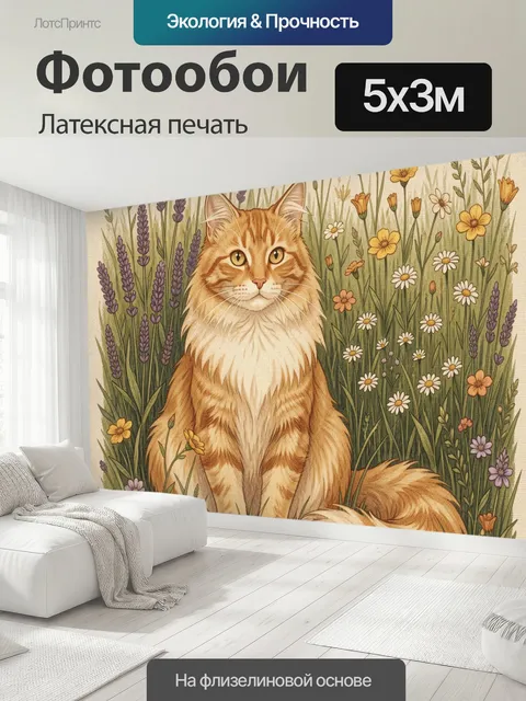 500 × 300 см · Латексная печать