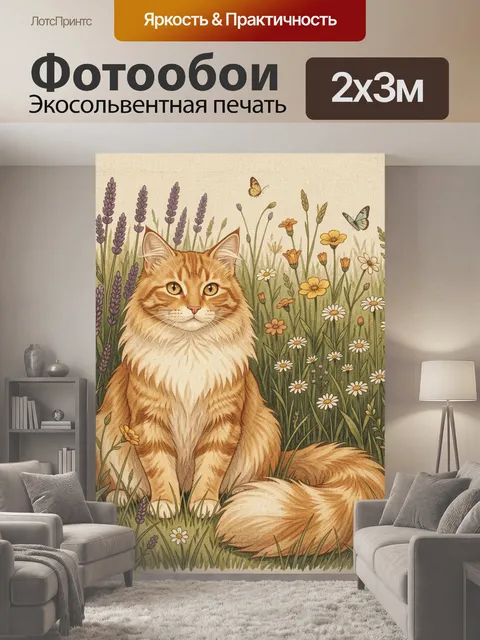 200 × 300 см · Экосольвентная печать