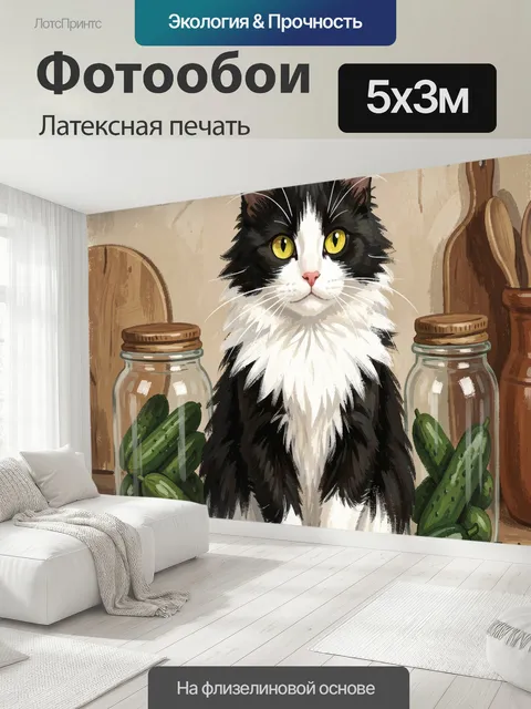 500 × 300 см · Латексная печать