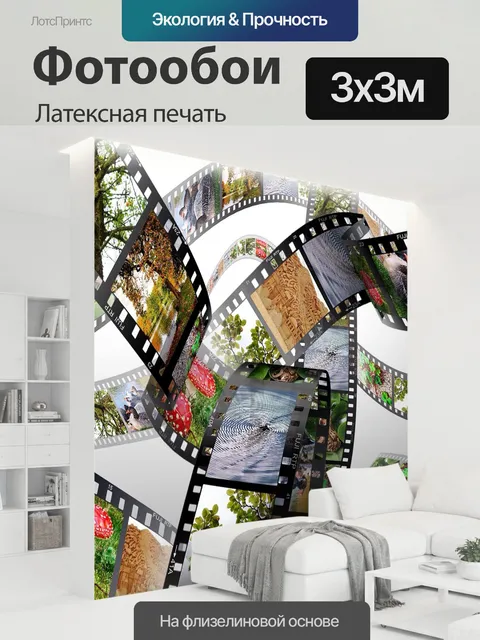 300 × 300 см · Латексная печать