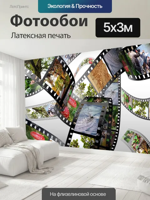 500 × 300 см · Латексная печать