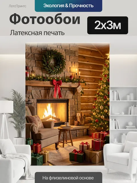 200 × 300 см · Латексная печать