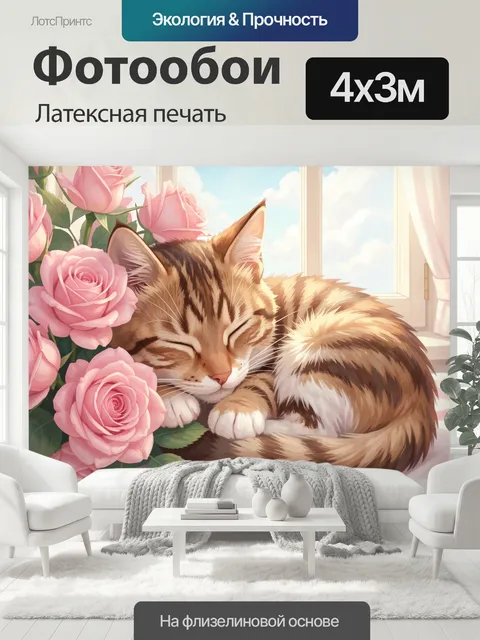 400 × 300 см · Латексная печать