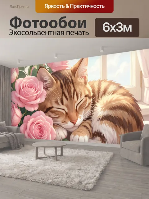 600 × 300 см · Экосольвентная печать
