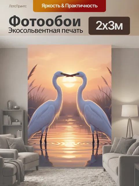 200 × 300 см · Экосольвентная печать