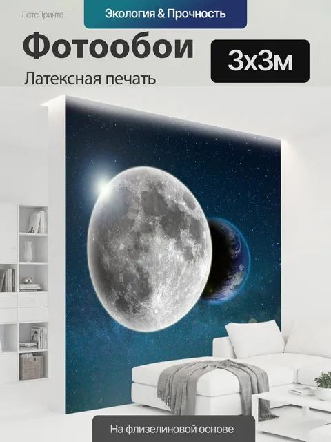 300 × 300 см · Латексная печать