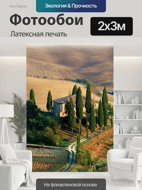 200 × 300 см · Латексная печать