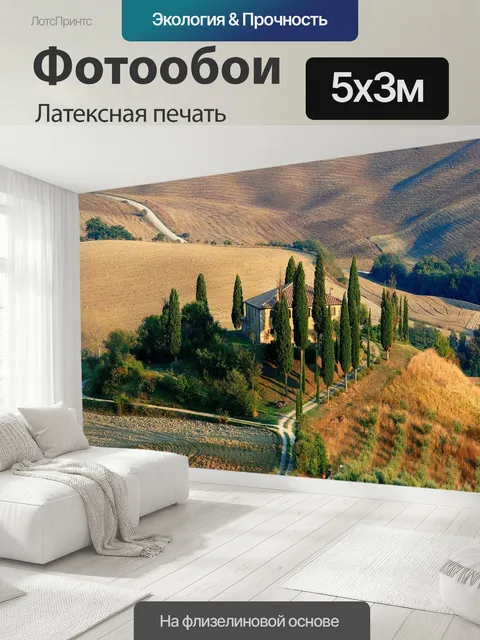 500 × 300 см · Латексная печать