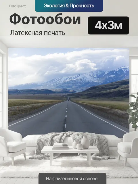 400 × 300 см · Латексная печать