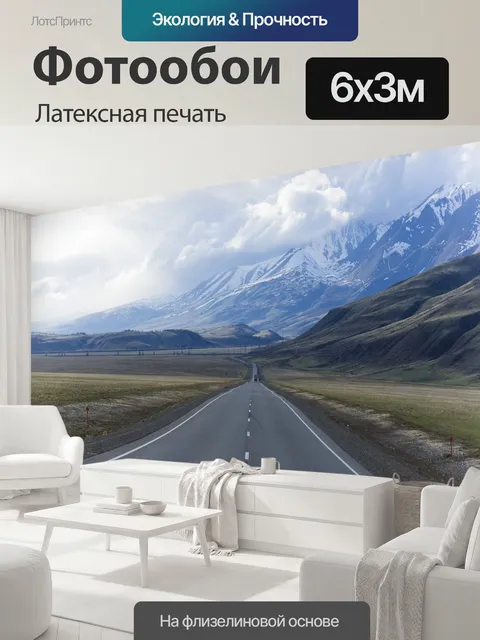 600 × 300 см · Латексная печать