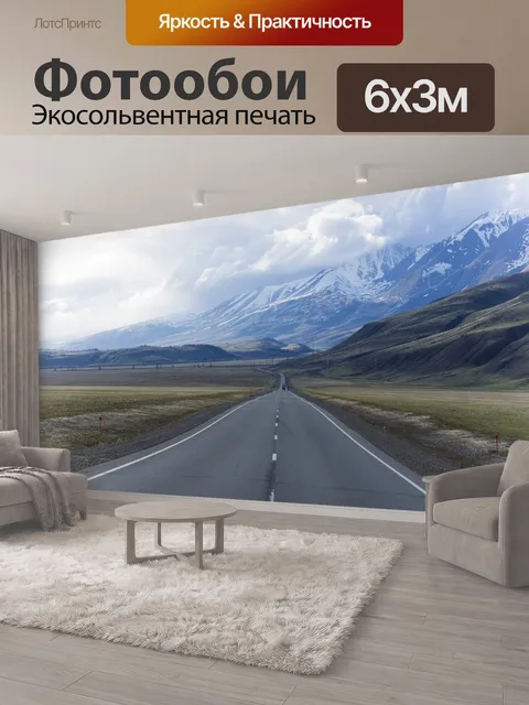 600 × 300 см · Экосольвентная печать