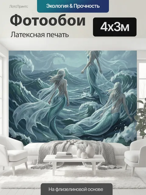 400 × 300 см · Латексная печать
