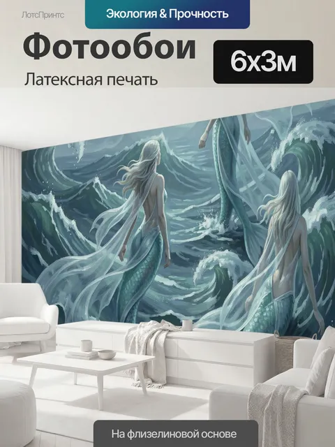 600 × 300 см · Латексная печать