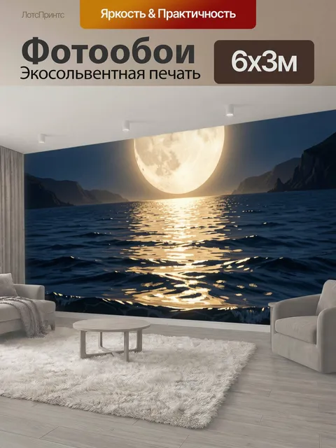 600 × 300 см · Экосольвентная печать