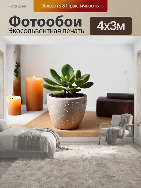 400 × 300 см · Экосольвентная печать